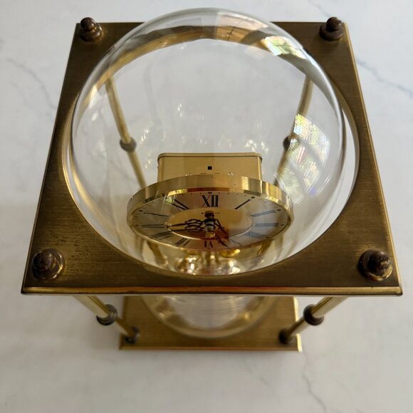 Benchmark Anniversary Mantle Clock - Vintage - Picture 9 of 10